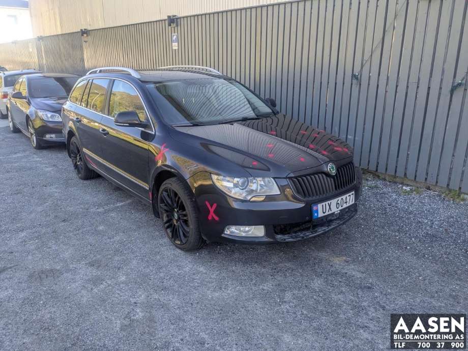 Škoda Superb 2008-2015 (Type II) , Motorkode: CFFB, Girkassekode: 