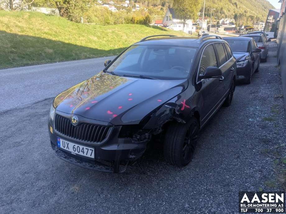 Škoda Superb 2008-2015 (Type II) , Motorkode: CFFB, Girkassekode: 