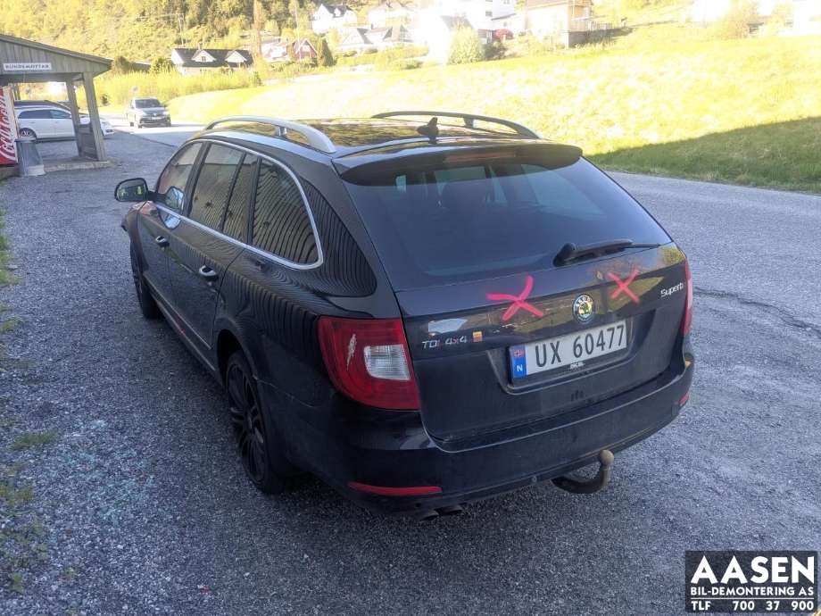 Škoda Superb 2008-2015 (Type II) , Motorkode: CFFB, Girkassekode: 