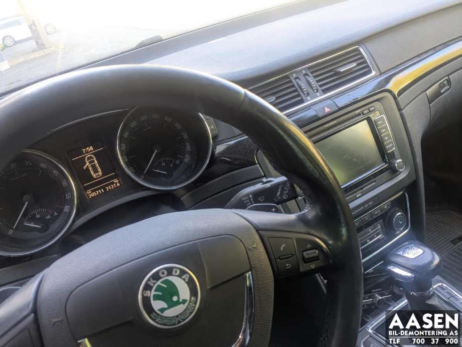 Škoda Superb 2008-2015 (Type II) , Motorkode: CFFB, Girkassekode: 
