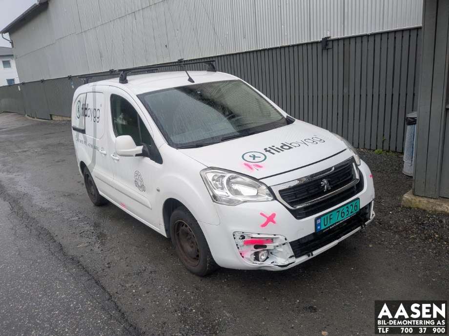 Peugeot Partner, 2015-2019 (Type II, Fase 2)  delebil , Motorkode: BH02