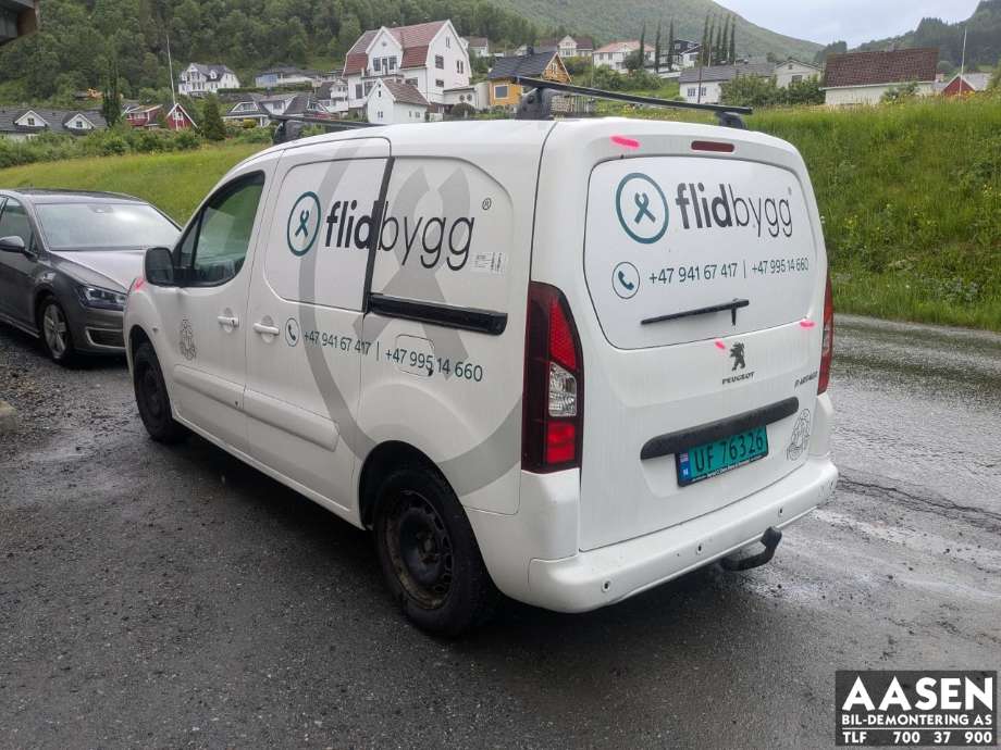 Peugeot Partner 2015-2019 (Type II, Fase 2) delebil , Motorkode: BH02, Girkassekode: 