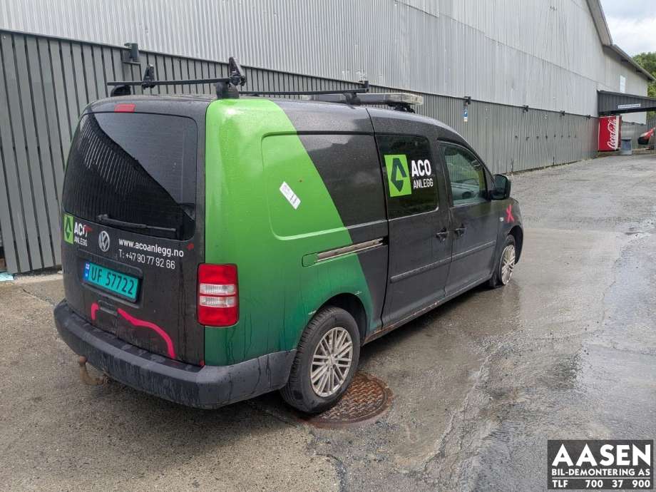 VW Caddy 2010-2015 (Type III, Fase 2) delebil , Motorkode: CAY, Girkassekode: 