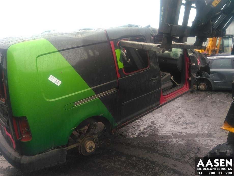 VW Caddy 2010-2015 (Type III, Fase 2) , Motorkode: CAY, Girkassekode: 