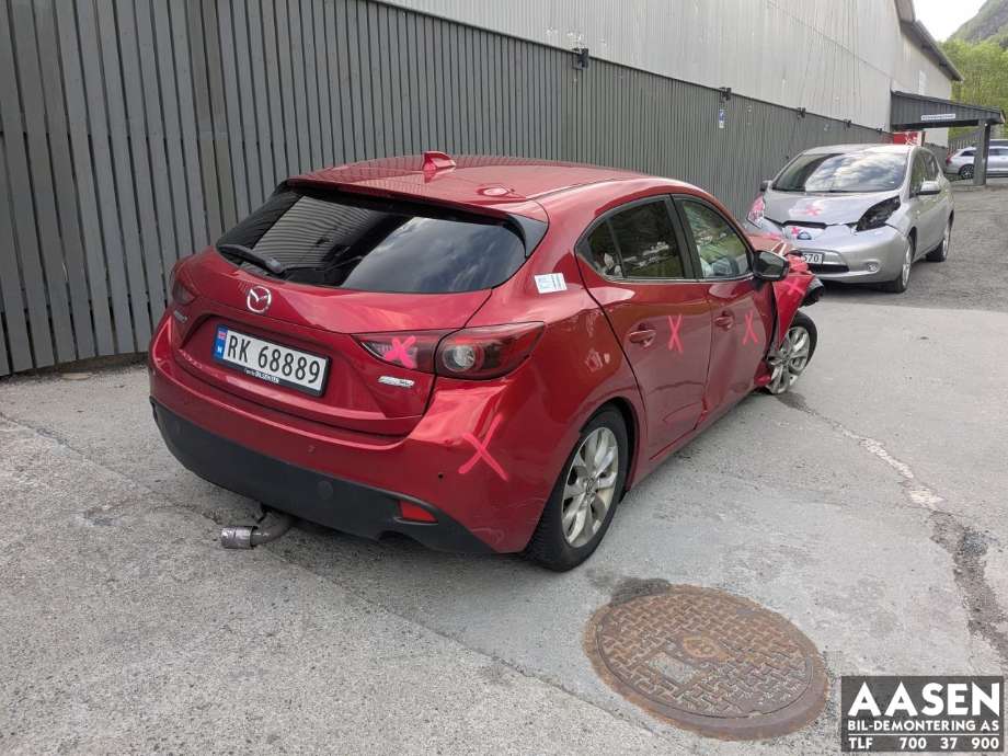 Mazda 3 2013-2016 (Type III, Fase 1) , Motorkode: , Girkassekode: 