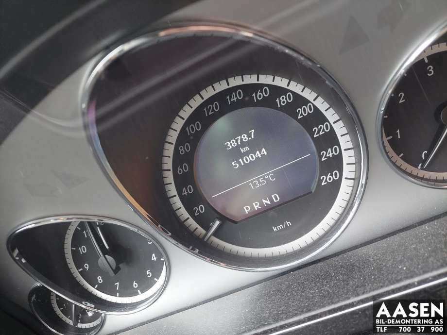 Mercedes E-Klasse 2009-2013 (Fase 1) (W212) delebil , Motorkode: 651925, Girkassekode: 722694