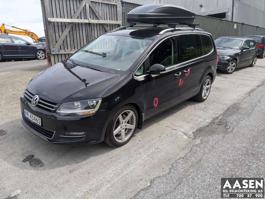 VW Sharan, 2010->> (Type II)  delebil 