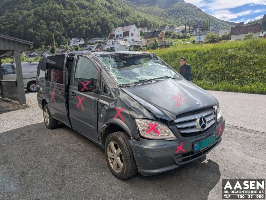 Mercedes Vito/Viano 2010-2014 (Fase 2) (W639) delebil , Motorkode: 651.940, Girkassekode: 