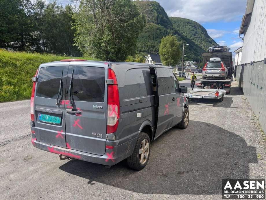 Mercedes Vito/Viano 2010-2014 (Fase 2) (W639) delebil , Motorkode: 651.940, Girkassekode: 