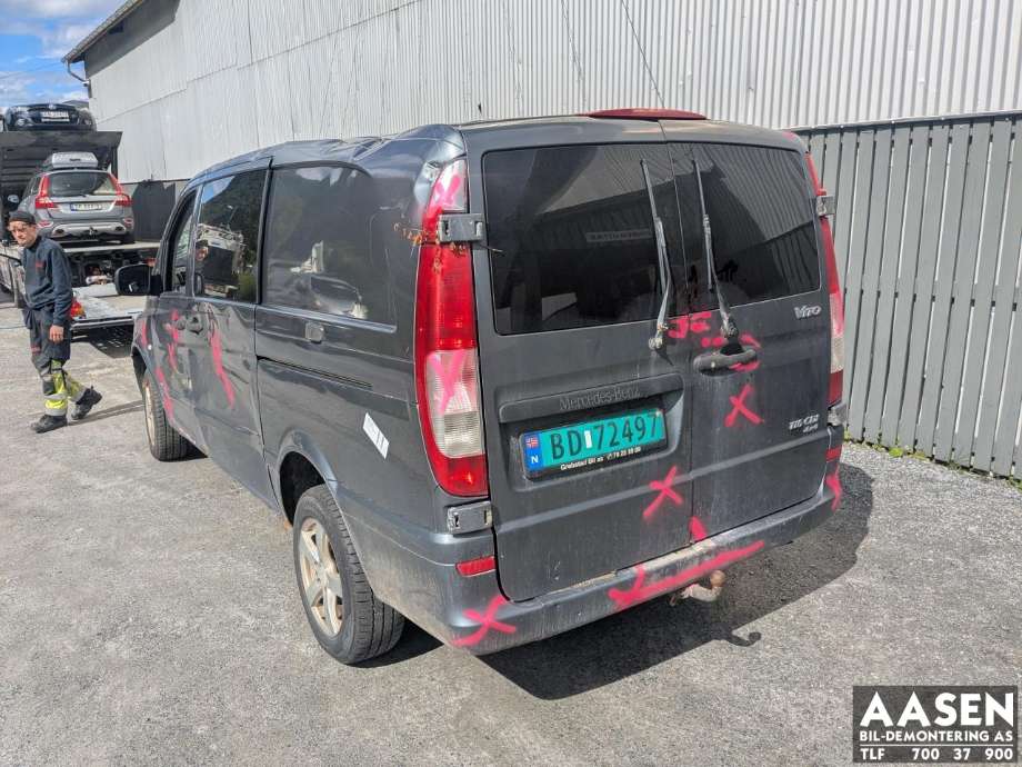 Mercedes Vito/Viano 2010-2014 (Fase 2) (W639) delebil , Motorkode: 651.940, Girkassekode: 