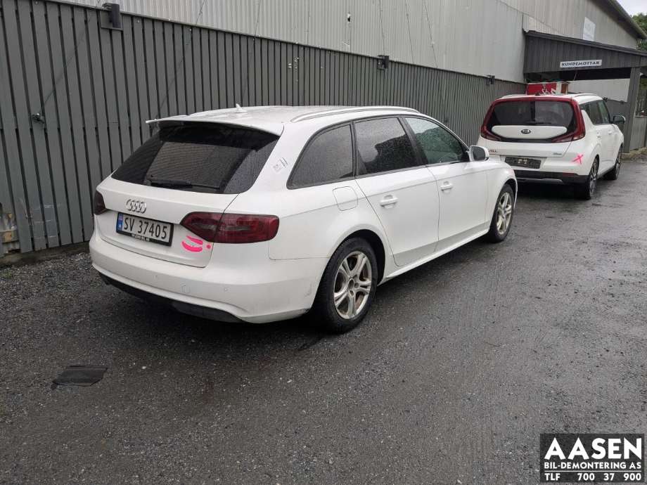 Audi A4 2007-2014 (Type IV) (B8) delebil , Motorkode: CJC, Girkassekode: 