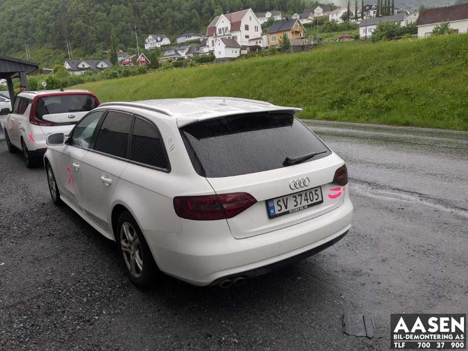 Audi A4 2007-2014 (Type IV) (B8) delebil , Motorkode: CJC, Girkassekode: 