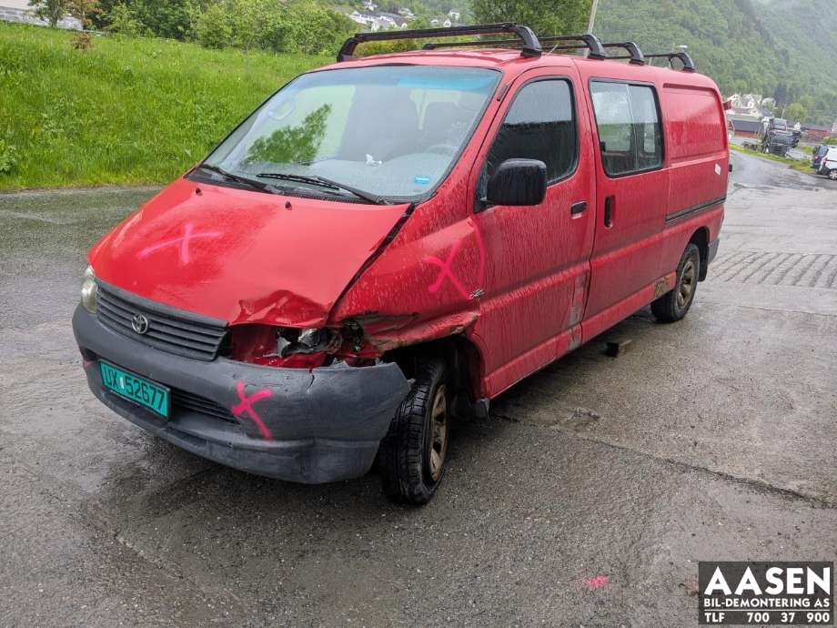 Toyota Hiace 2001-2006 (Fase 2) , Motorkode: 2KD-FTV, Girkassekode: 