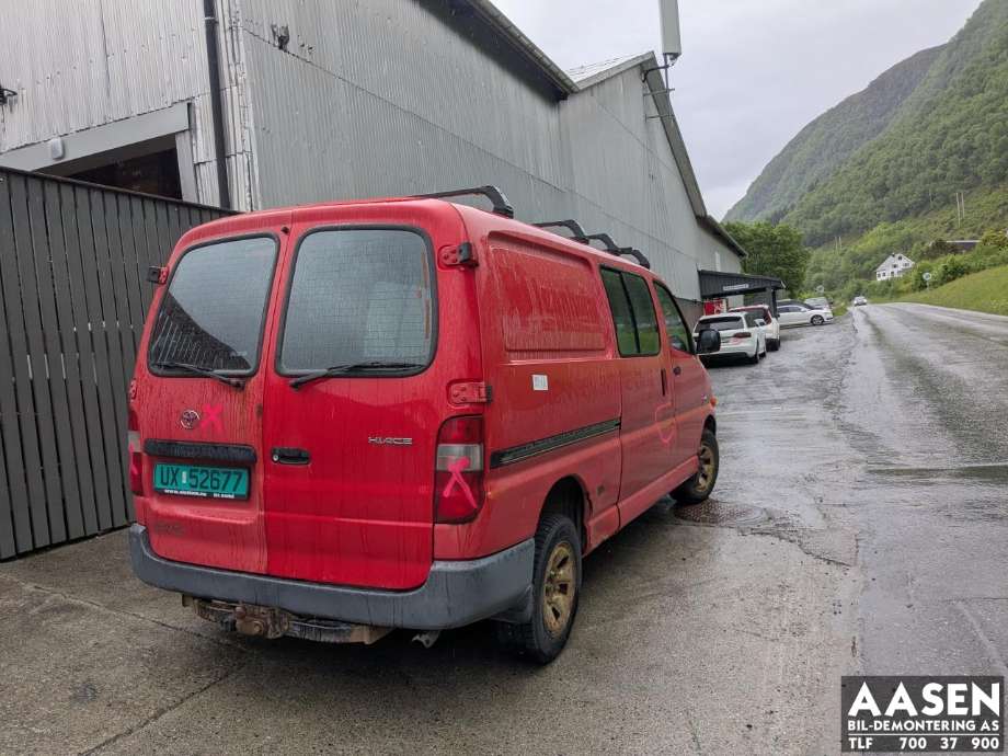 Toyota Hiace 2001-2006 (Fase 2) , Motorkode: 2KD-FTV, Girkassekode: 