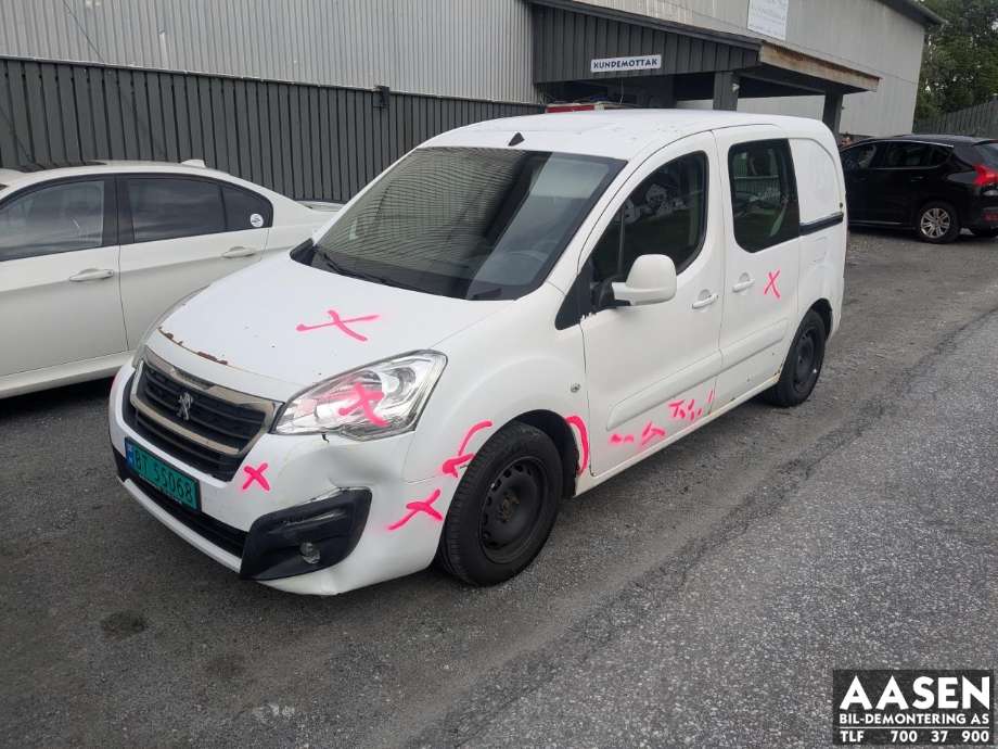 Peugeot Partner 2015-2019 (Type II, Fase 2) , Motorkode: BH02, Girkassekode: 