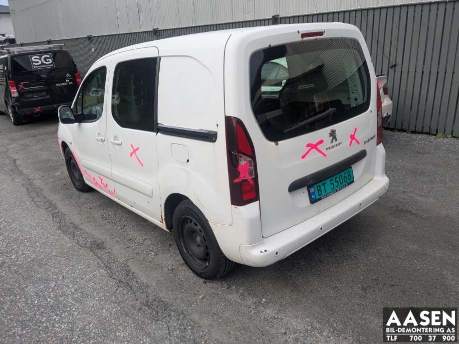 Peugeot Partner 2015-2019 (Type II, Fase 2) , Motorkode: BH02, Girkassekode: 