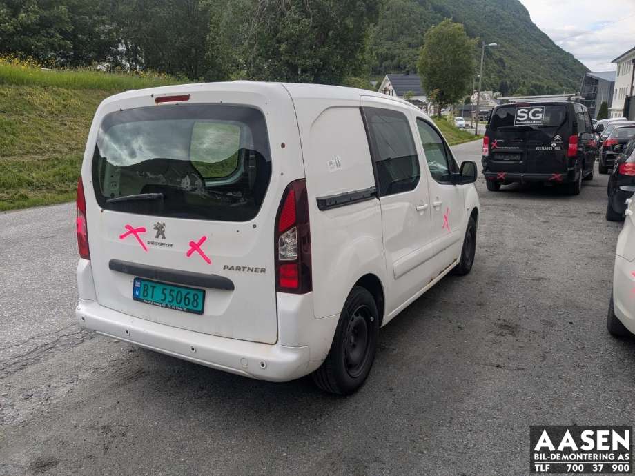 Peugeot Partner 2015-2019 (Type II, Fase 2) , Motorkode: BH02, Girkassekode: 