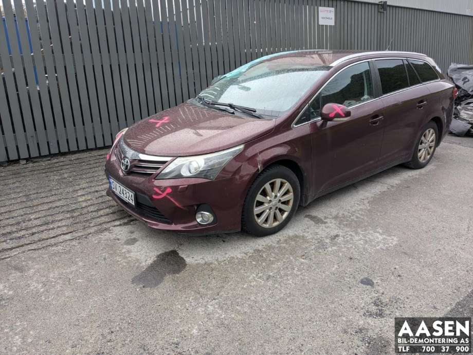 Toyota Avensis, 2009-2015 (Type III, Fase 1)  delebil , Motorkode: 1AD-FTV