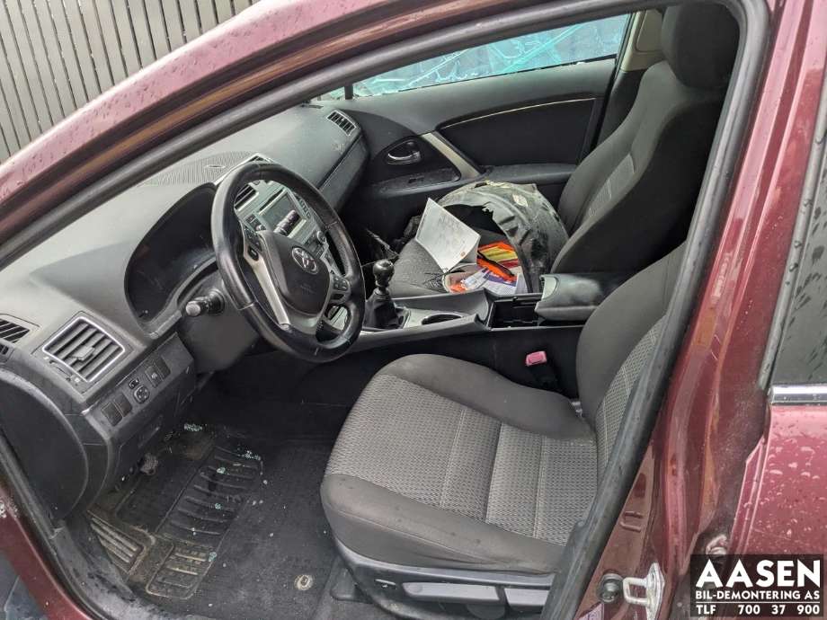 Toyota Avensis 2009-2015 (Type III, Fase 1) , Motorkode: 1AD-FTV, Girkassekode: 