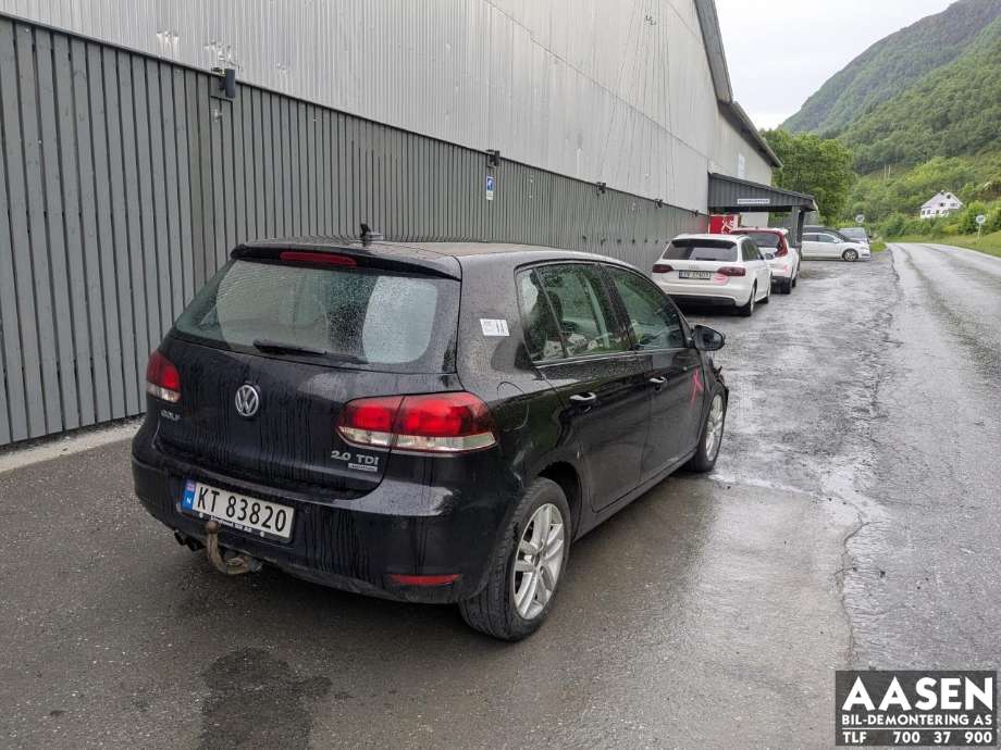 VW Golf VI 2008-2012 , Motorkode: CFF, Girkassekode: 