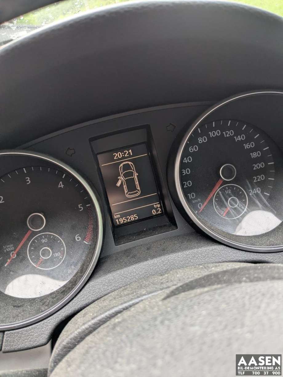 VW Golf VI 2008-2012 , Motorkode: CFF, Girkassekode: 