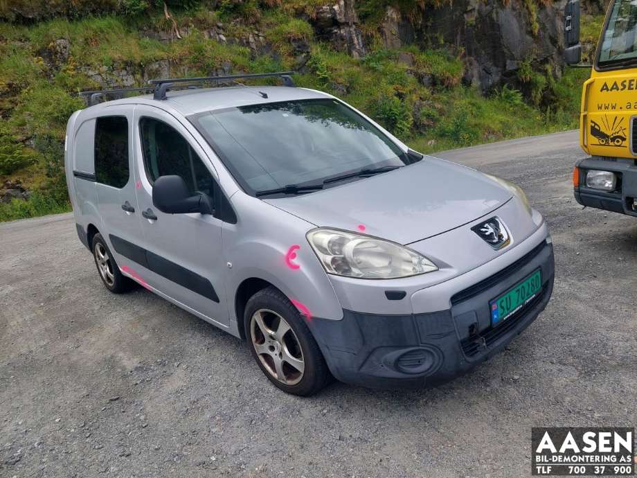 Peugeot Partner 2008-2015 (Type II, Fase 1) , Motorkode: 9HX, Girkassekode: