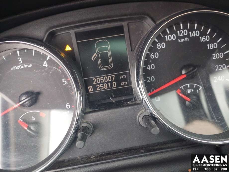 Nissan Qashqai 2010-2014 (Type I, Fase 2) , Motorkode: R9M, Girkassekode: