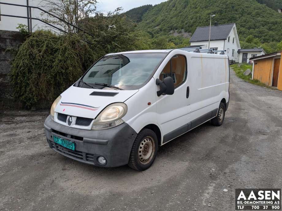 Renault Trafic, 2006-2014  delebil , Motorkode: F9QU7