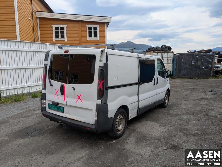 Renault Trafic 2006-2014 , Motorkode: F9QU7, Girkassekode: