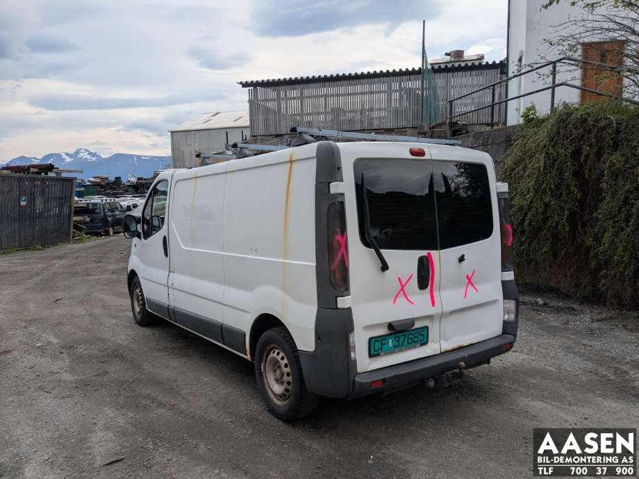 Renault Trafic 2006-2014 , Motorkode: F9QU7, Girkassekode: