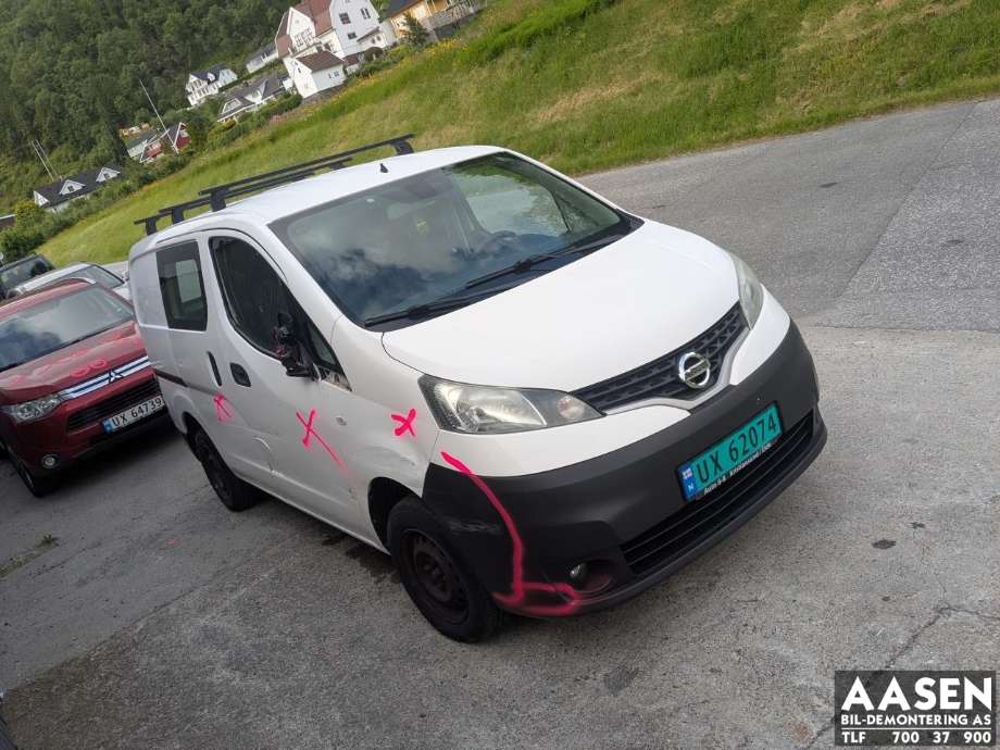 Nissan NV200 2010-2019 , Motorkode: K9K, Girkassekode: 