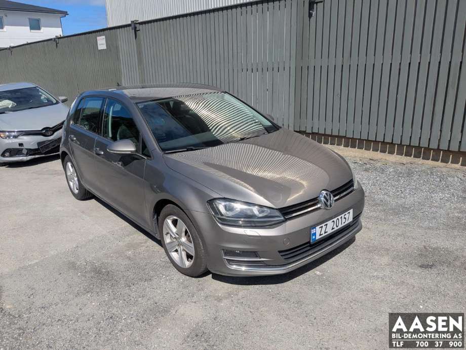 VW Golf VII, 2012-2017 (Fase 1)  delebil , Motorkode: CXX
