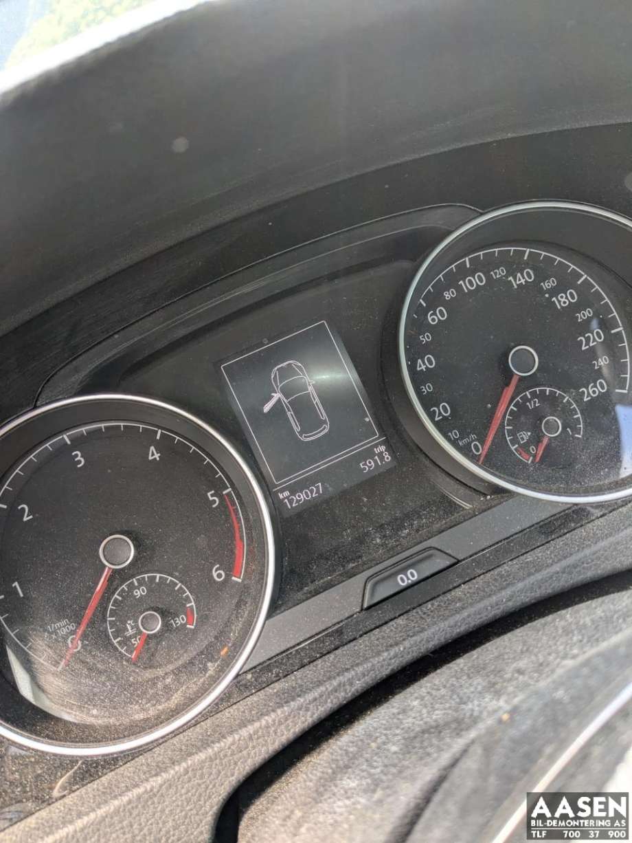 VW Golf VII 2012-2017 (Fase 1) delebil , Motorkode: CXXB, Girkassekode: QYB