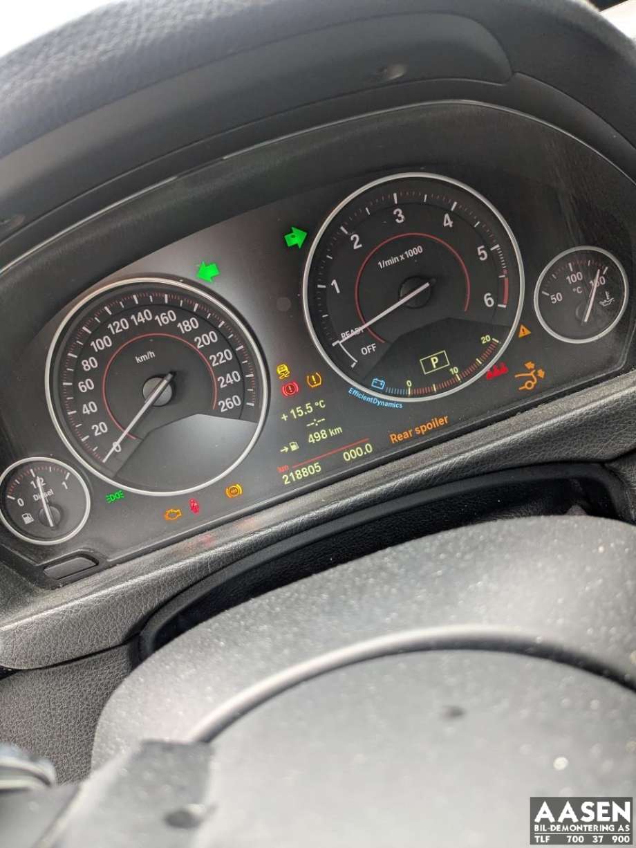 BMW 3-Serie 2012-2018 (F30/F31/F34) (F30/F31/F34), Motorkode: N47D20C, Girkassekode: 