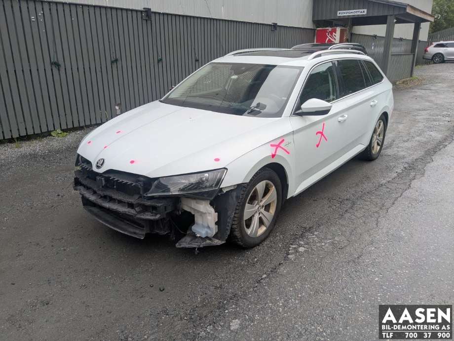 Škoda Superb, 2015->> (Type III)  delebil , Motorkode: DFC
