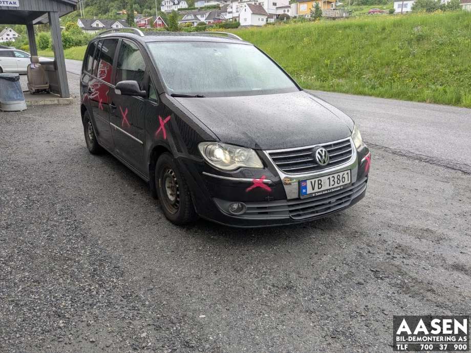 VW Touran, 2007-2010 (Type I, Fase 2)  delebil , Motorkode: BLS