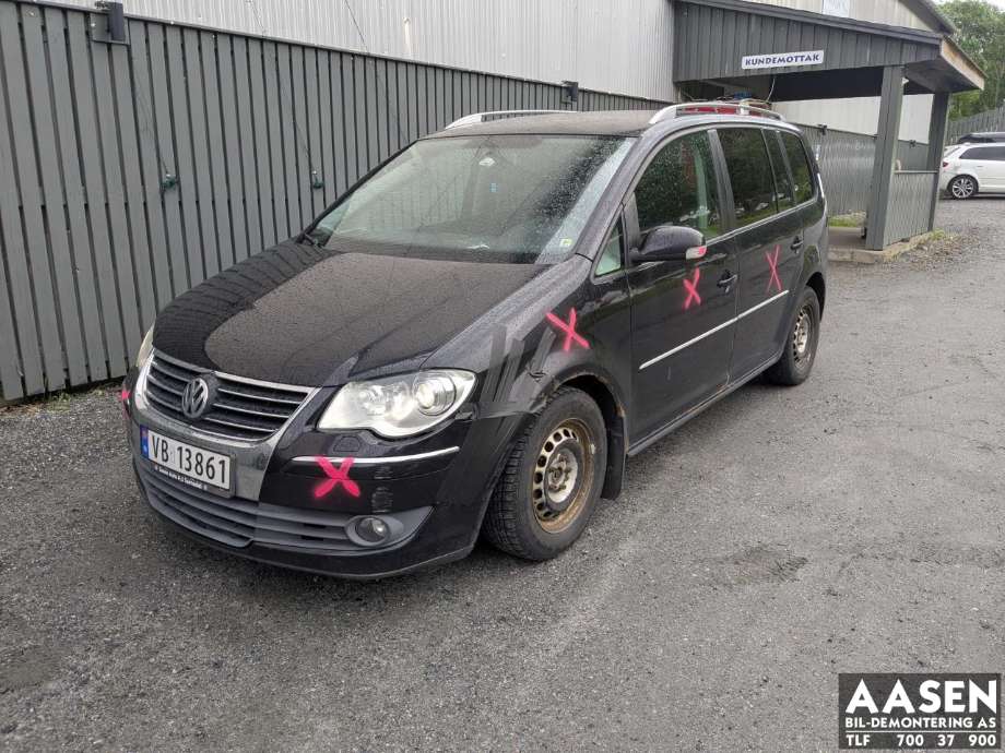 VW Touran 2007-2010 (Type I, Fase 2) , Motorkode: BLS, Girkassekode: 