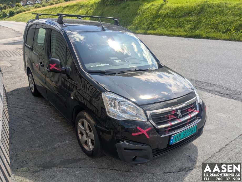 Peugeot Partner 2015-2019 (Type II, Fase 2) , Motorkode: BH02, Girkassekode: 