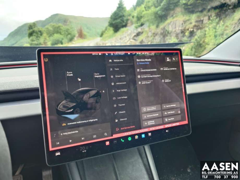Tesla Model 3 2024-->> (Fase 2) , Motorkode: 3D3|3D7, Girkassekode: 