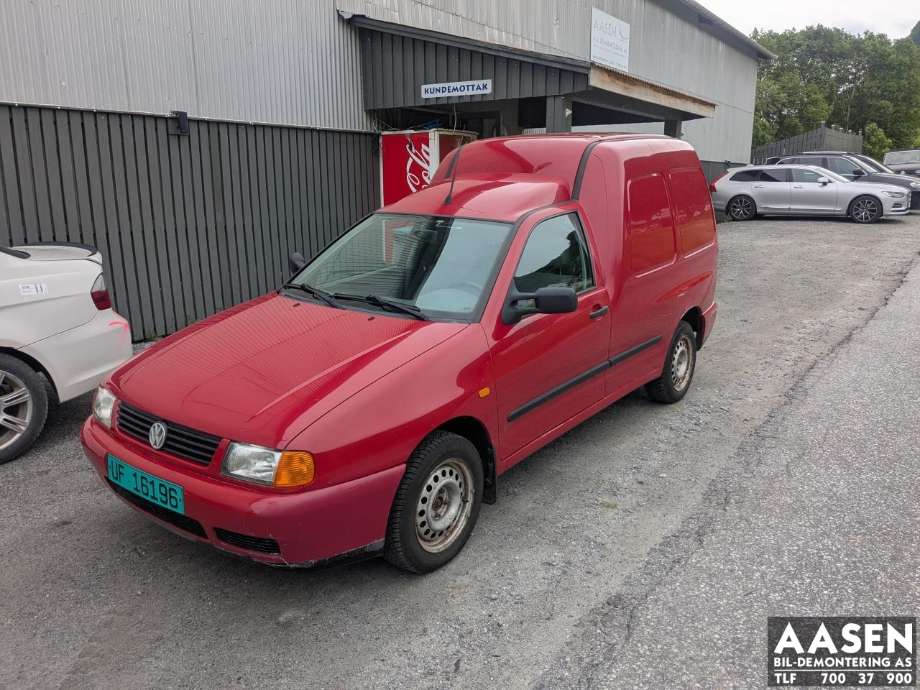 VW Caddy, 1995-2004 (Type II)  delebil , Motorkode: AUD