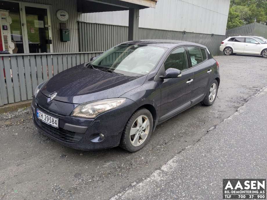 Renault Megane 2009-2016 Type III , Motorkode: K9K H8, Girkassekode: 