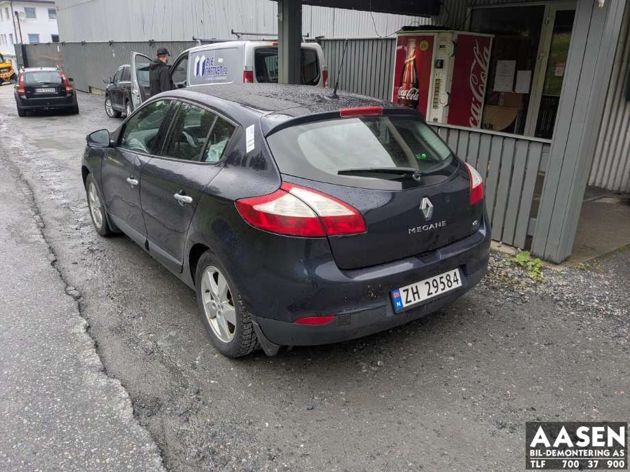 Renault Megane 2009-2016 Type III , Motorkode: K9K H8, Girkassekode: 