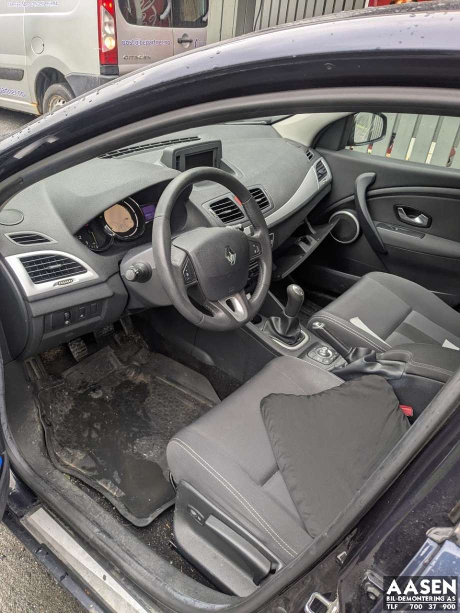 Renault Megane 2009-2016 Type III , Motorkode: K9K H8, Girkassekode: 