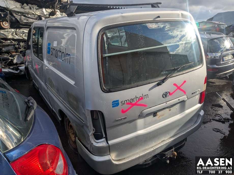Toyota Hiace 2007-2012 (Fase 3) , Motorkode: 2KD-FTV, Girkassekode: