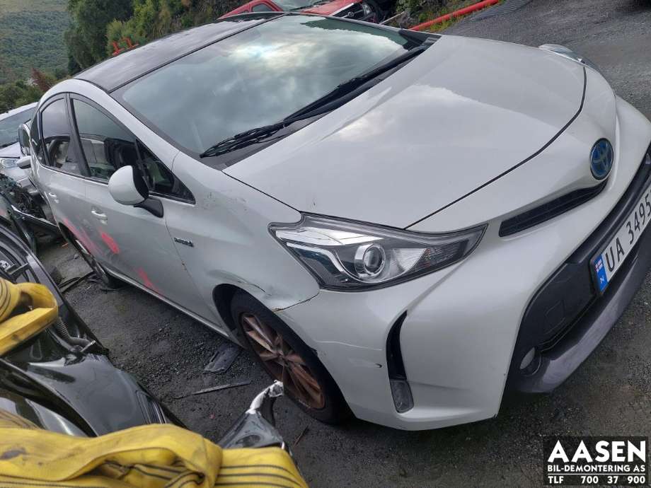 Toyota Prius +7 2012-2020 (Type III) (stasjonsvogn) (stasjonsvogn), Motorkode: 2ZR-FXE, Girkassekode: 