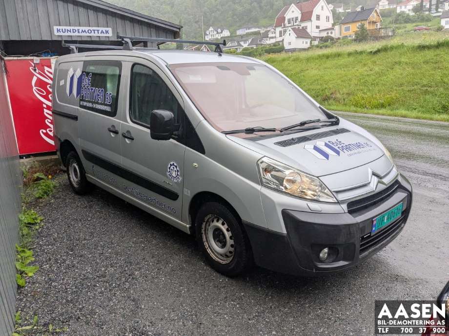 Citroën Jumpy, 2007-2016 (Type II)  delebil , Motorkode: 9HU