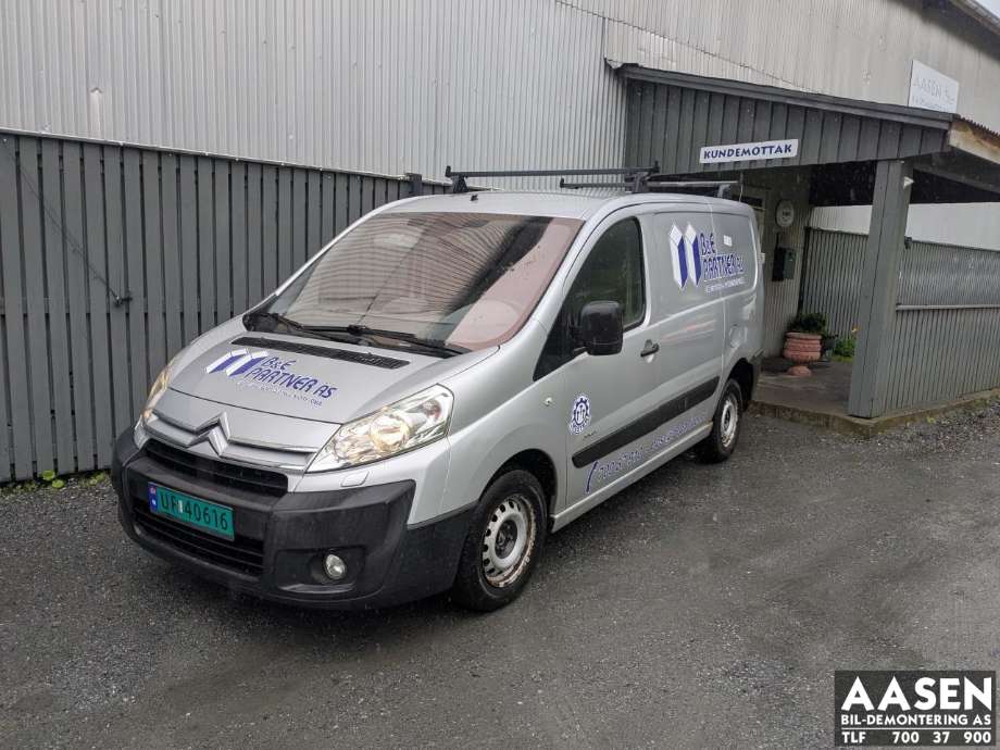 Citroën Jumpy 2007-2016 (Type II) delebil , Motorkode: 9HU, Girkassekode: 