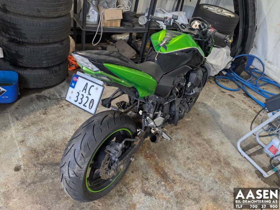 MC Kawasaki Z750 2007-2013 , Motorkode: ZR750JE, Girkassekode:
