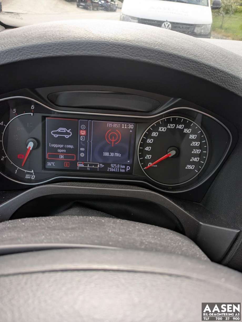 Ford S-Max 2010-2015 (Type I, Fase 2) , Motorkode: UFWA, Girkassekode: 