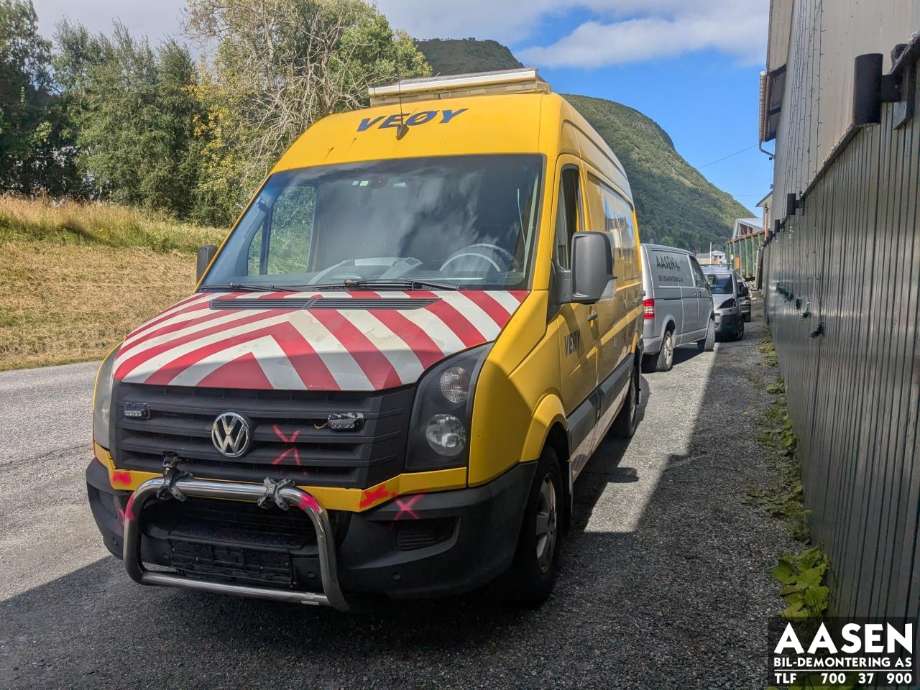 VW Crafter 2011-2016 (Type I, Fase 2) , Motorkode: CKUB, Girkassekode: MWH